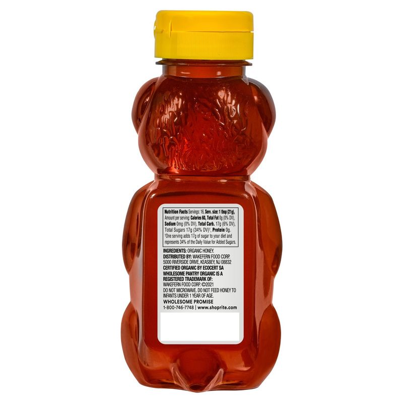 Wholesome Pantry Organic Pure Honey, 12 oz