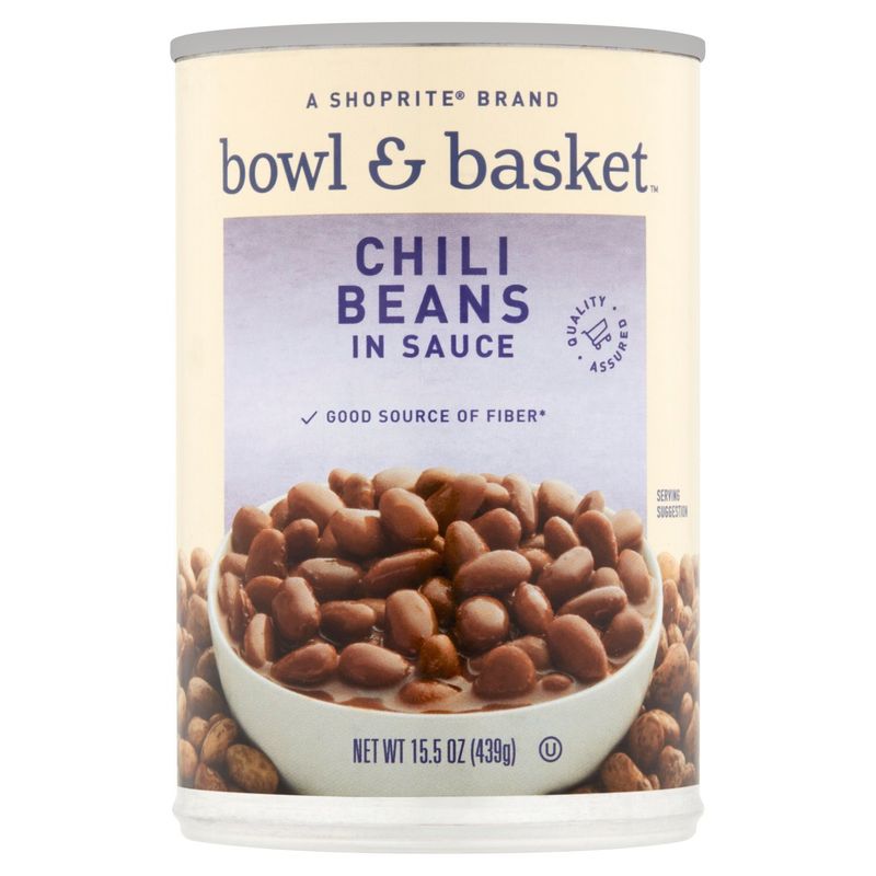 Bowl &amp; Basket Chili Beans in Sauce, 15.5 oz