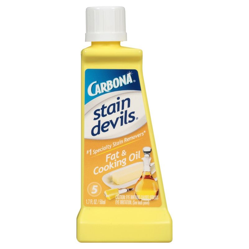 Carbona Stain Devils Fat &amp; Cooking Oil Stain Remover, 1.7 fl oz