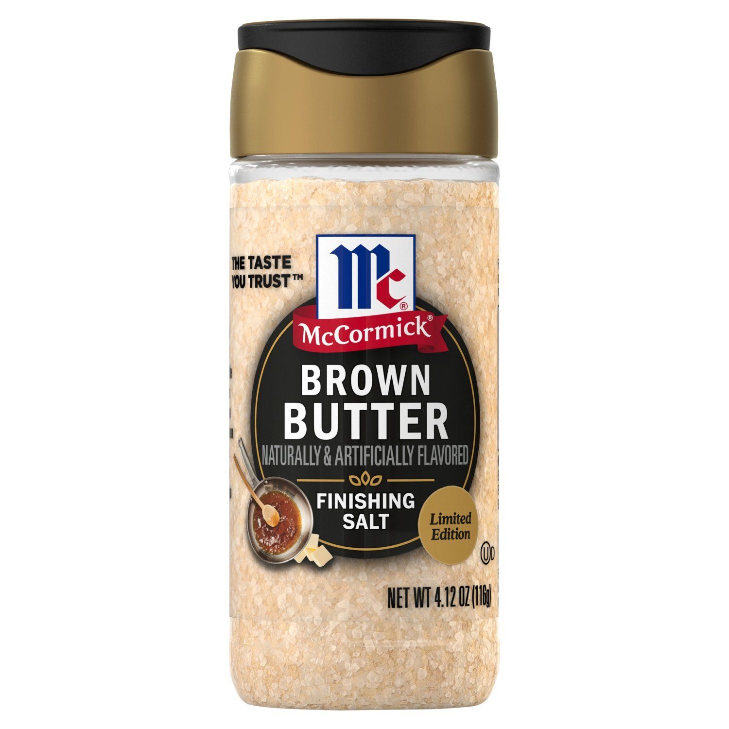 McCormick Brown Butter Finishing Salt Limited Edition, 4.12 oz