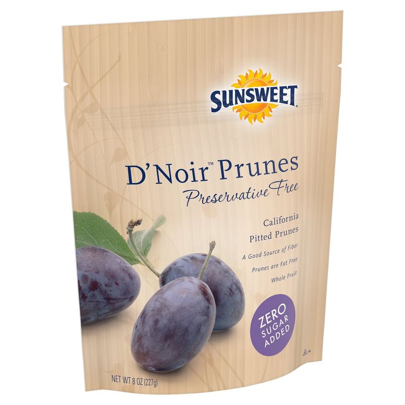 Sunsweet D'Noir California Pitted Prunes, 8 oz