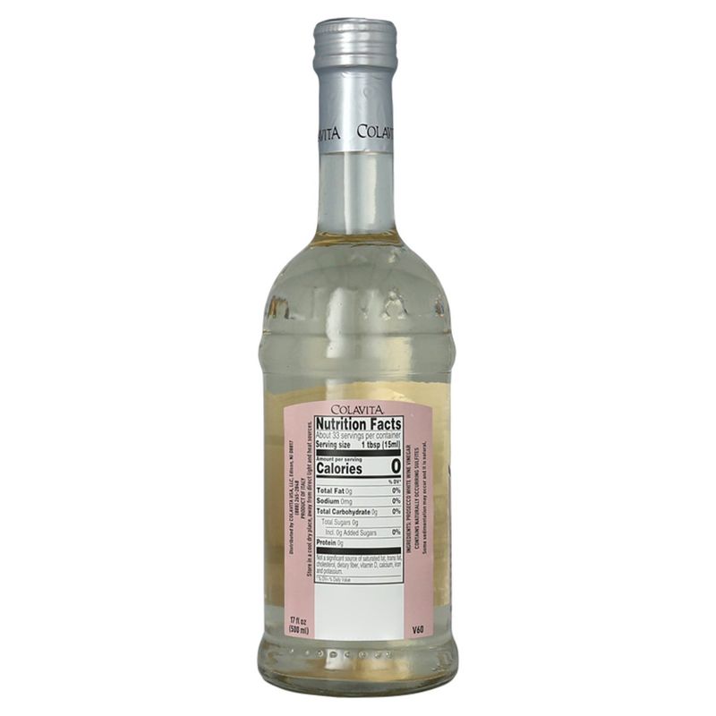 Colavita Prosecco Single Grape Wine Vinegar, 17 fl oz
