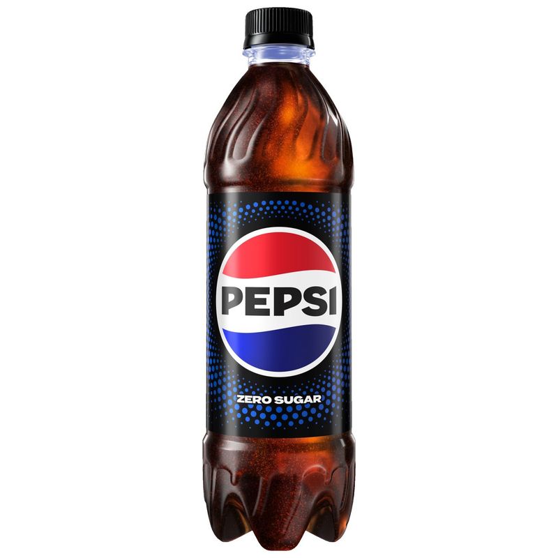 Pepsi Zero Sugar Soda Cola 16.9 Fl Oz, 6 Count