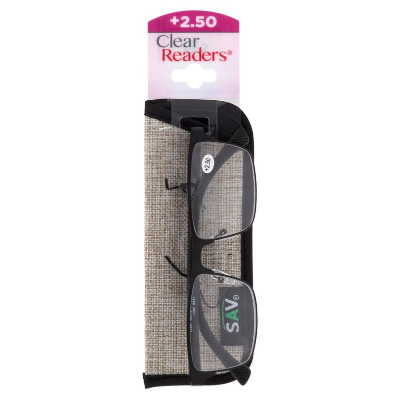 SAV Eyewear +2.50 Clear Readers