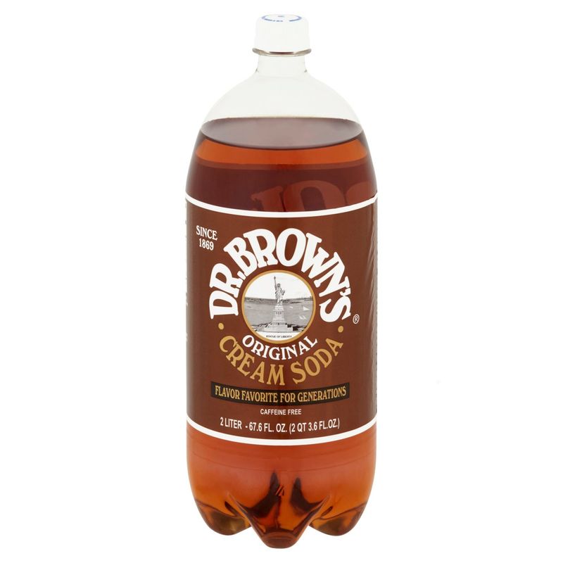 Dr. Brown's Original Cream Soda, 2 liter