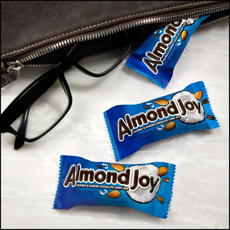 ALMOND JOY Coconut and Almond Chocolate Snack Size, Candy Bag, 11.3 oz