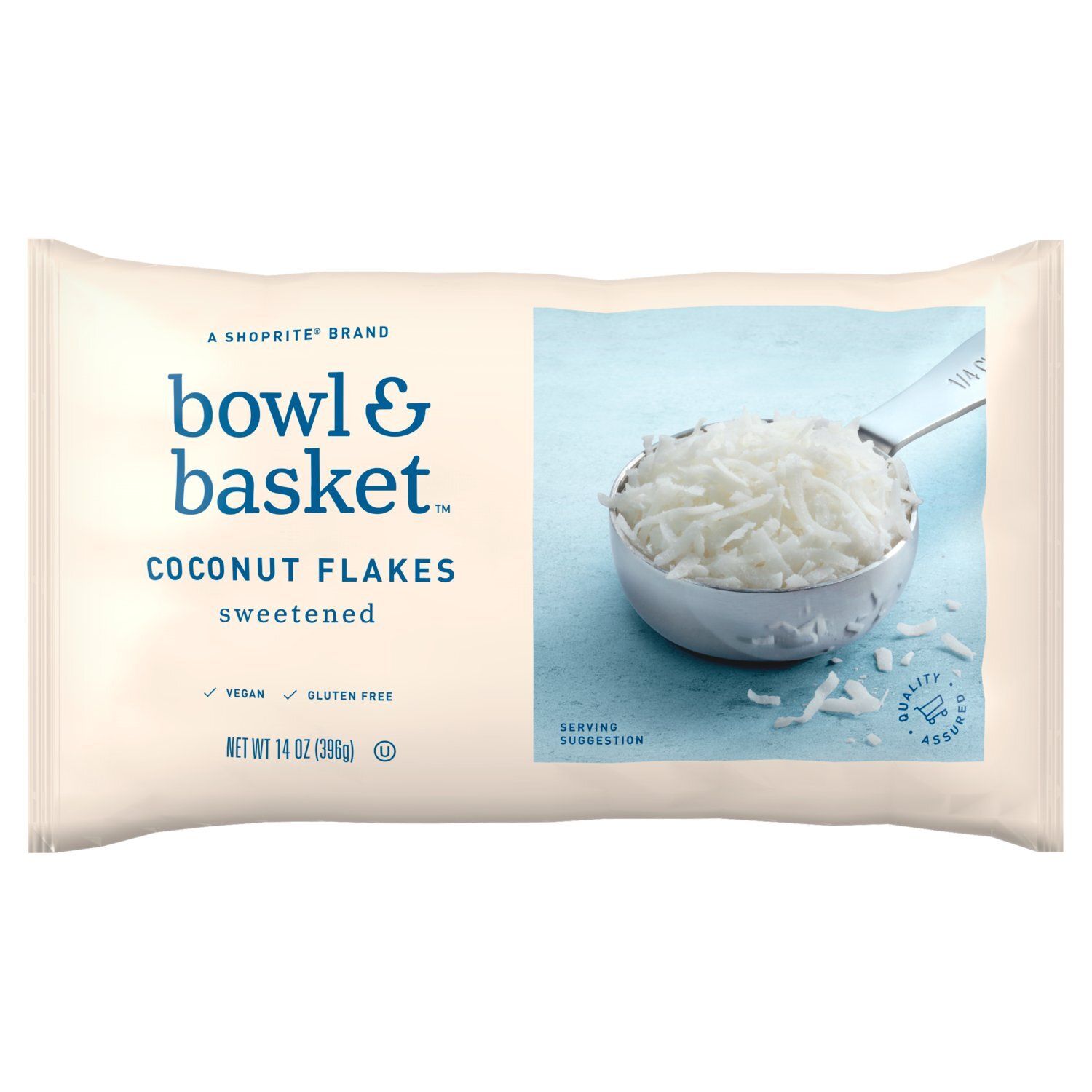 Bowl &amp; Basket Sweetened Coconut Flakes, 14 oz