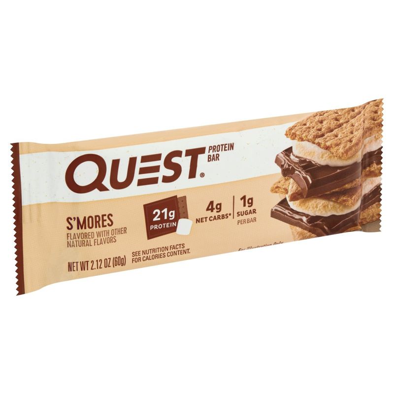 Quest S'Mores Protein Bar, 2.12 oz