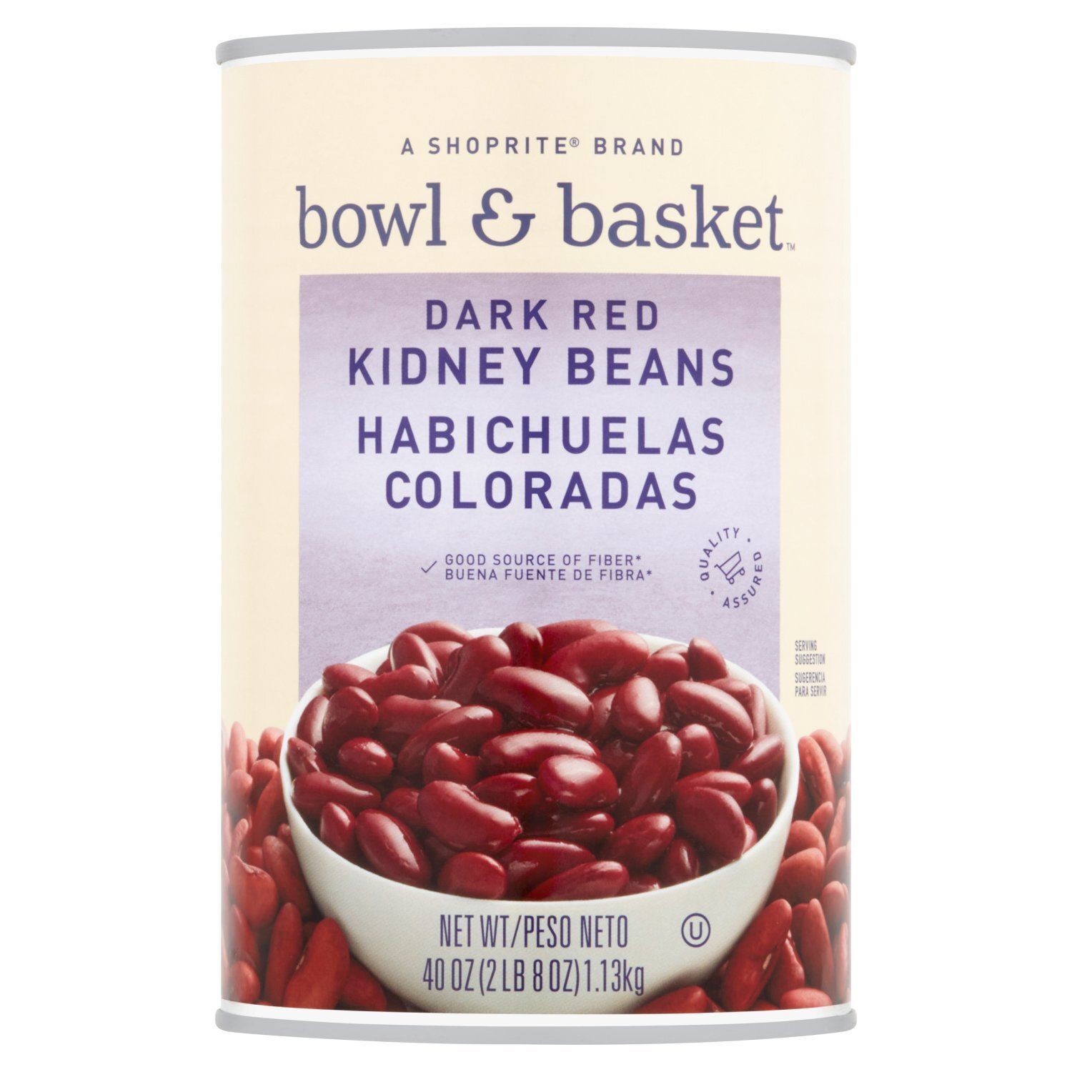 Bowl &amp; Basket Dark Red Kidney Beans, Habichuelas Coloradas, 40 oz