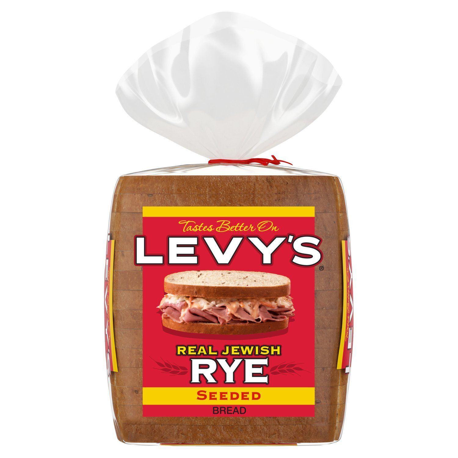 Levy's Real Jewish Rye Seeded Bread, 1 lb