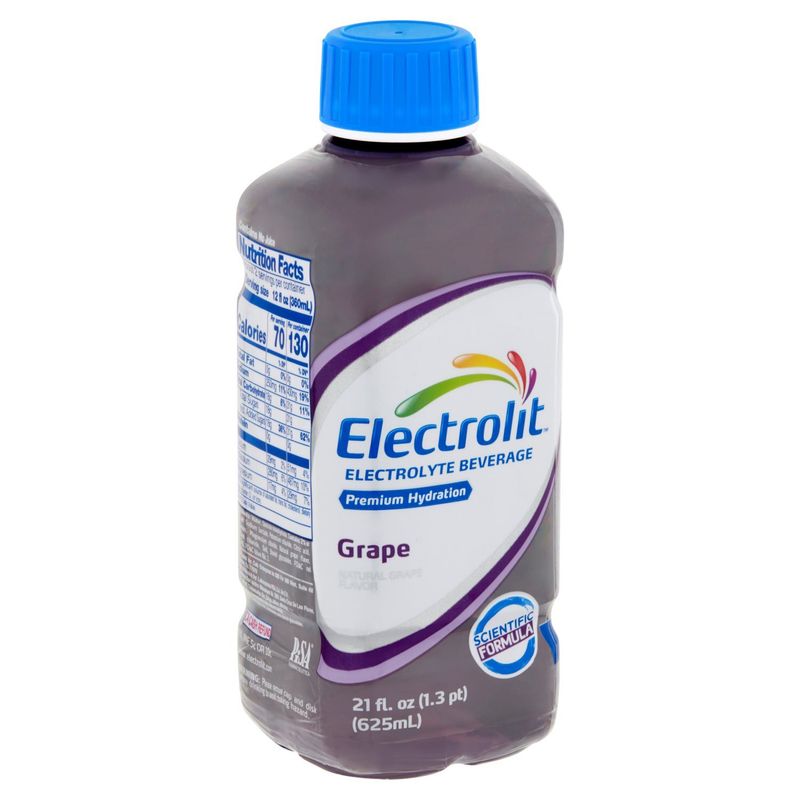 Electrolit Grape Electrolyte Beverage, 21 fl oz