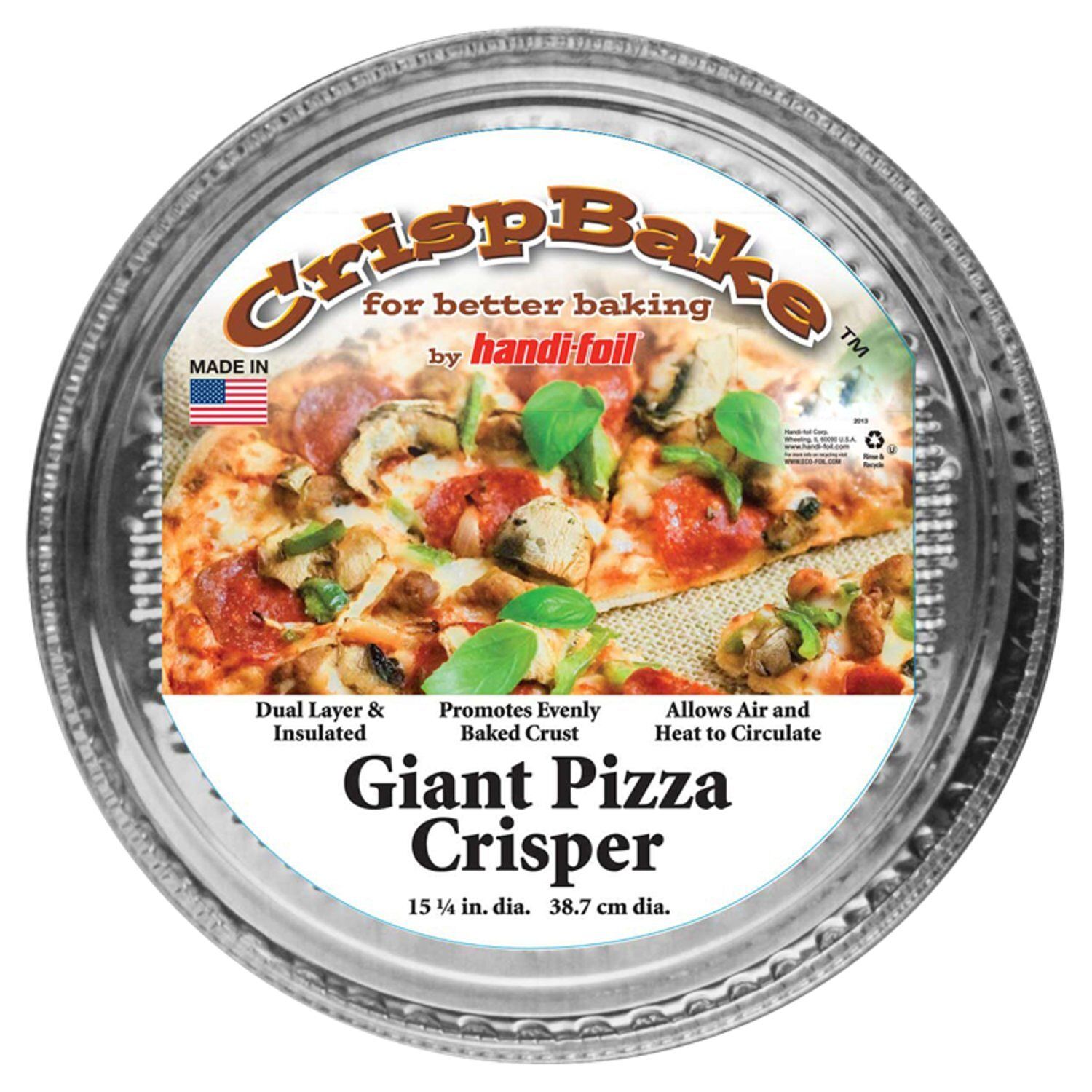 Handi Foil Crispbake Giant Pizza Crisper