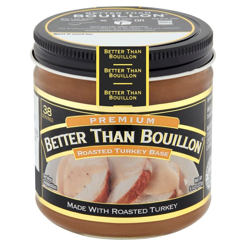 Better Than Bouillon Premium Roasted Turkey Base, 8 oz