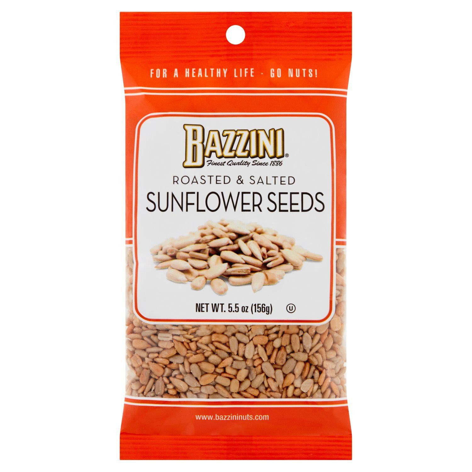Bazzini Roasted &amp; Salted Sunflower Seeds, 5.5 oz