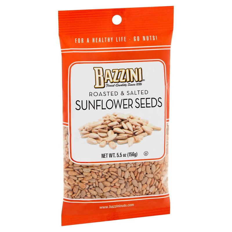 Bazzini Roasted &amp; Salted Sunflower Seeds, 5.5 oz