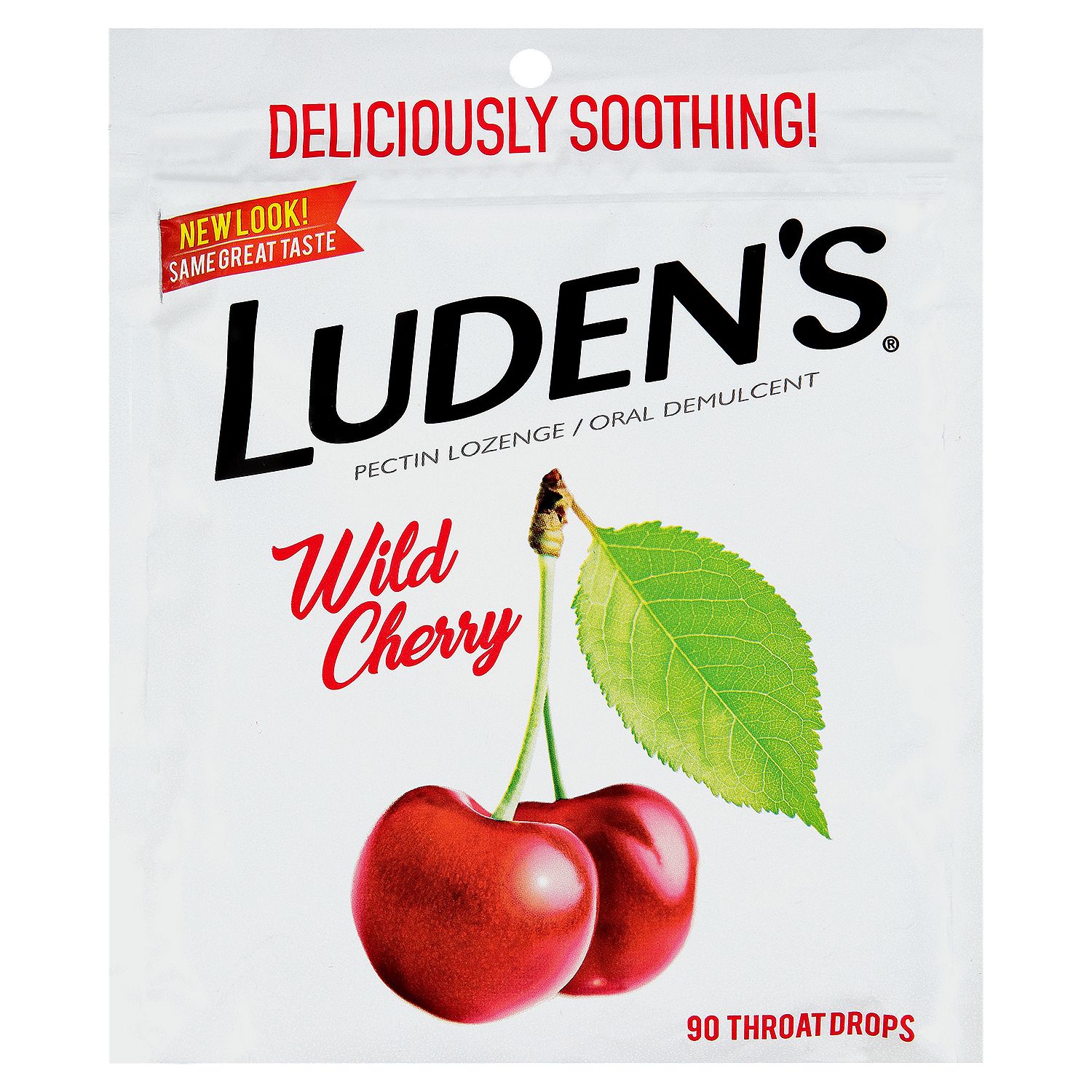 LUDEN'S Wild Cherry Throat Drops, 90 counts