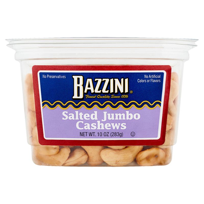 Bazzini Salted Jumbo Cashews, 10 oz
