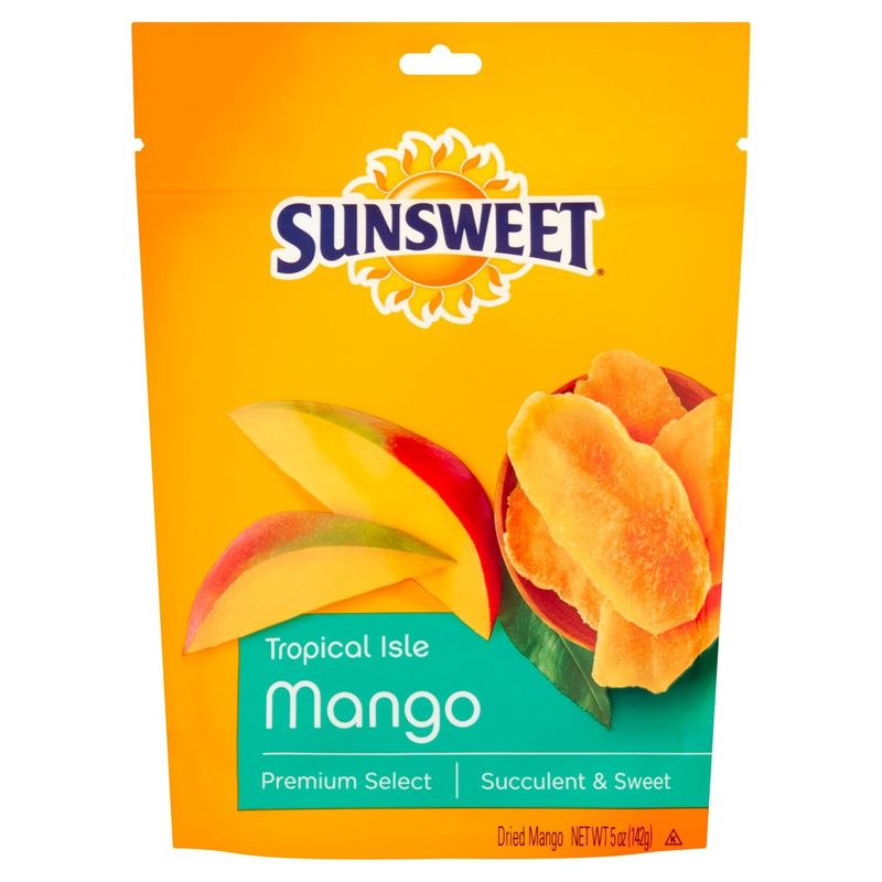 Sunsweet Tropical Isle Dried Mango, 5 oz