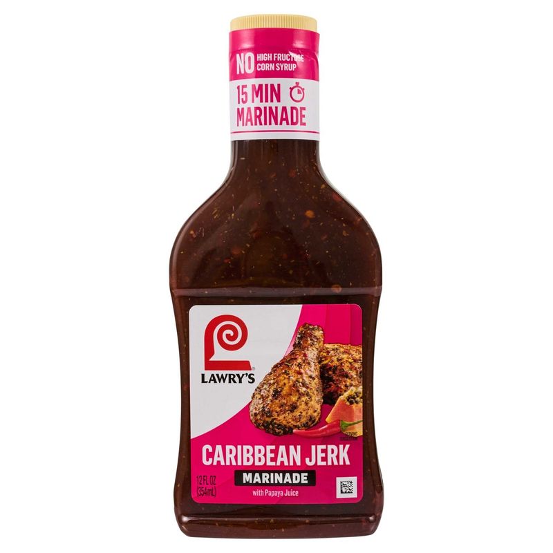 Lawry's Caribbean Jerk Marinade, 12 fl oz