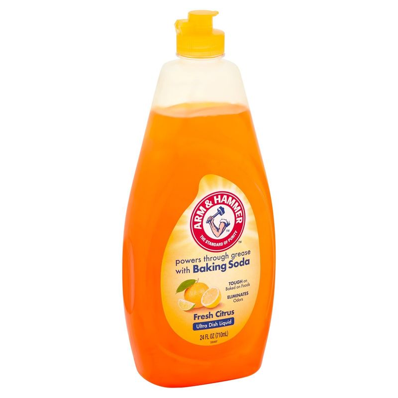 Arm &amp; Hammer Fresh Citrus Ultra Dish Liquid, 24 fl oz