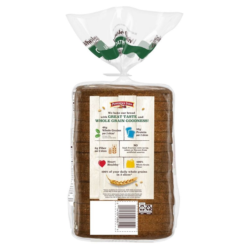 Pepperidge Farm Whole Grain Oatmeal Bread, 24 oz