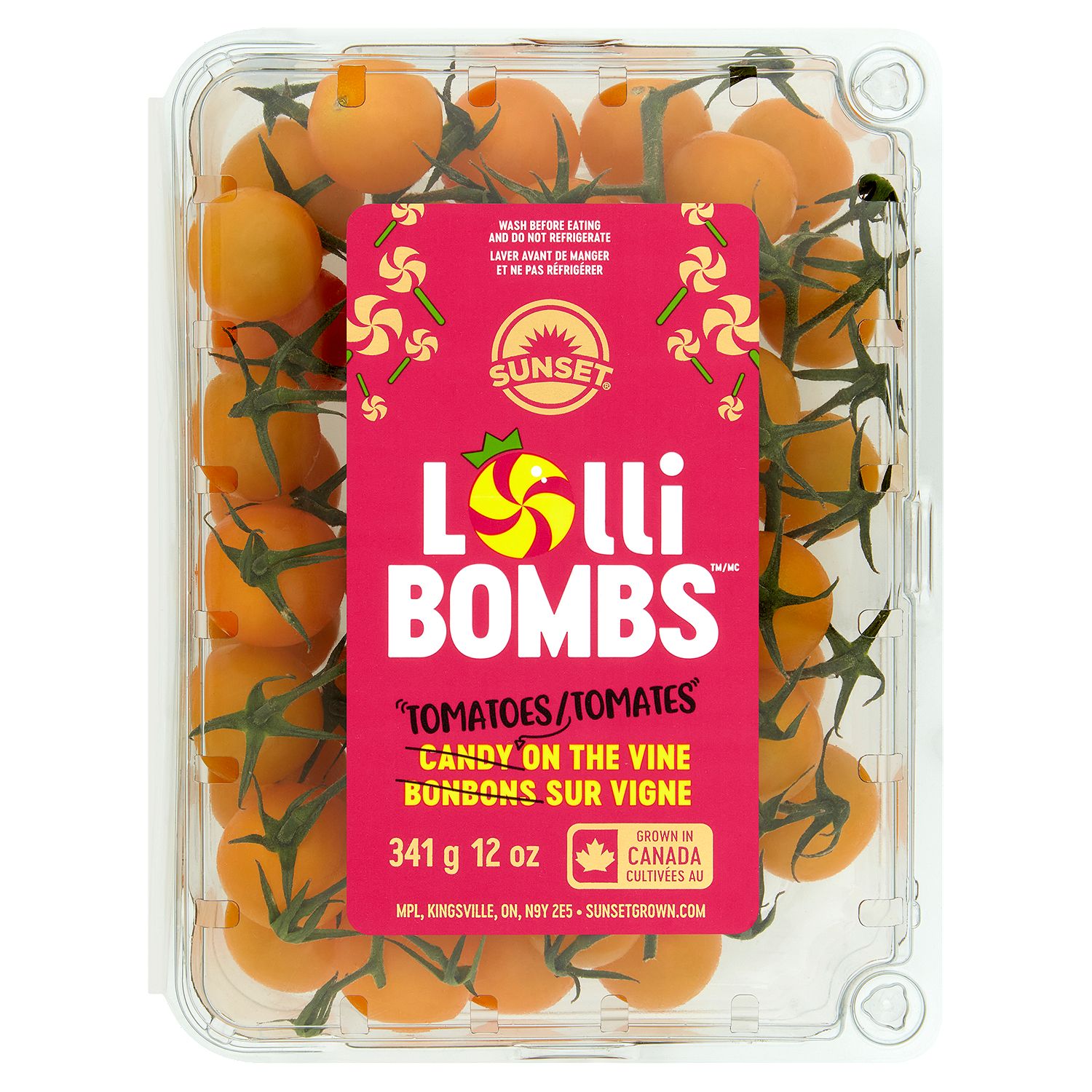 Sunset® Lolli Bombs® Tomatoes, 12 oz
