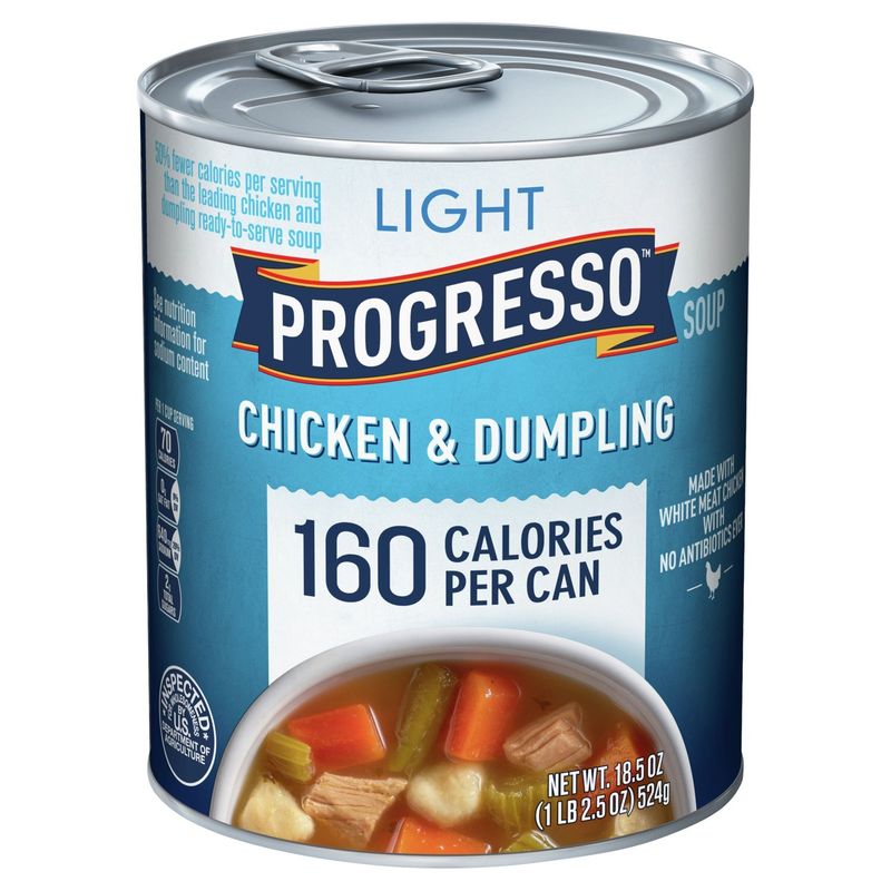 Progresso Light Chicken &amp; Dumpling Soup, 18.5 oz