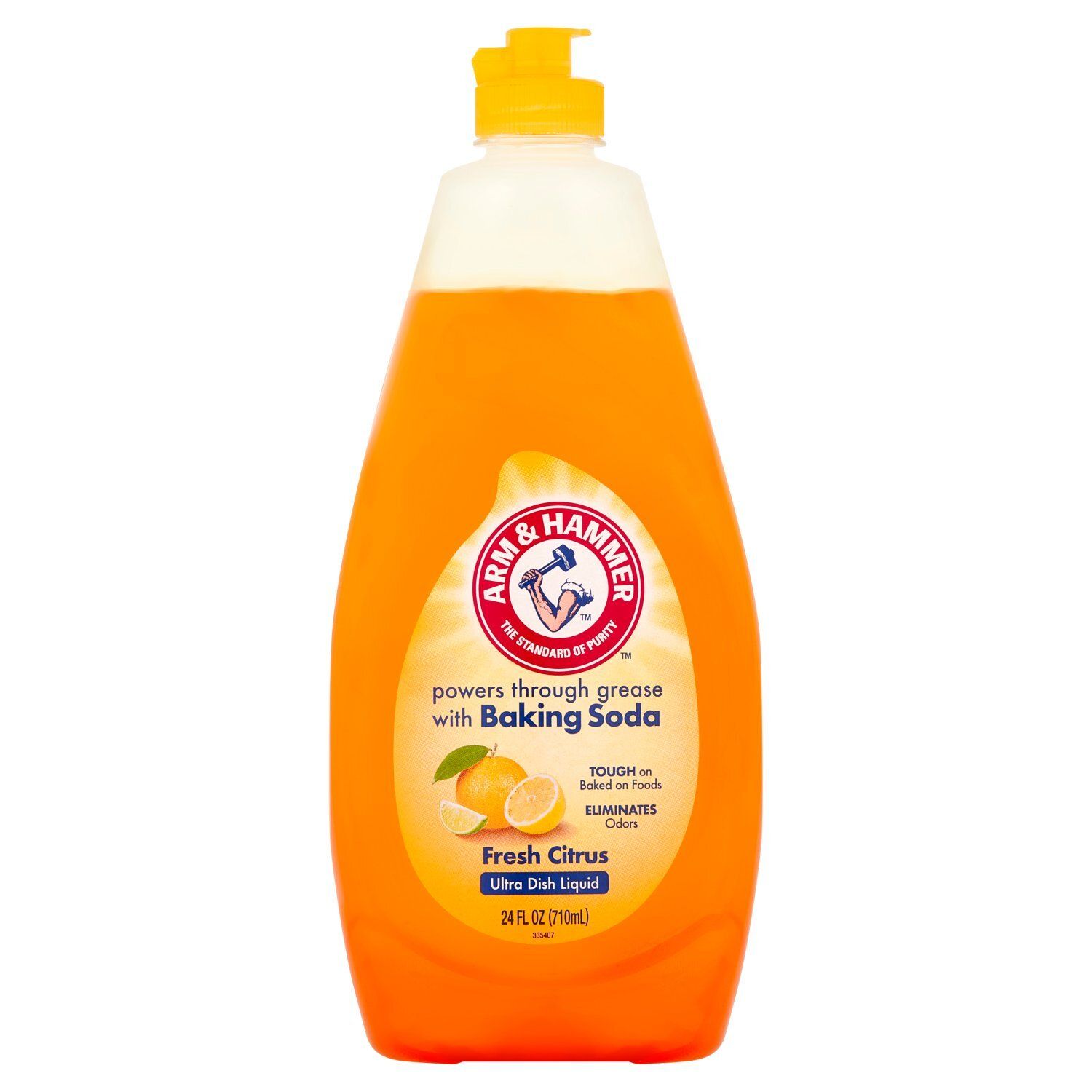 Arm &amp; Hammer Fresh Citrus Ultra Dish Liquid, 24 fl oz
