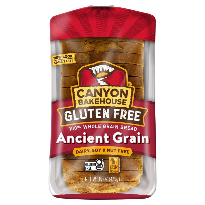 Canyon Bakehouse Gluten Free Ancient Grain Bread, 15 oz