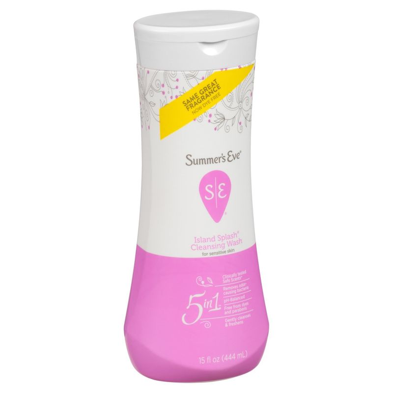 Summer's Eve Island Splash Cleansing Wash, 15 fl oz