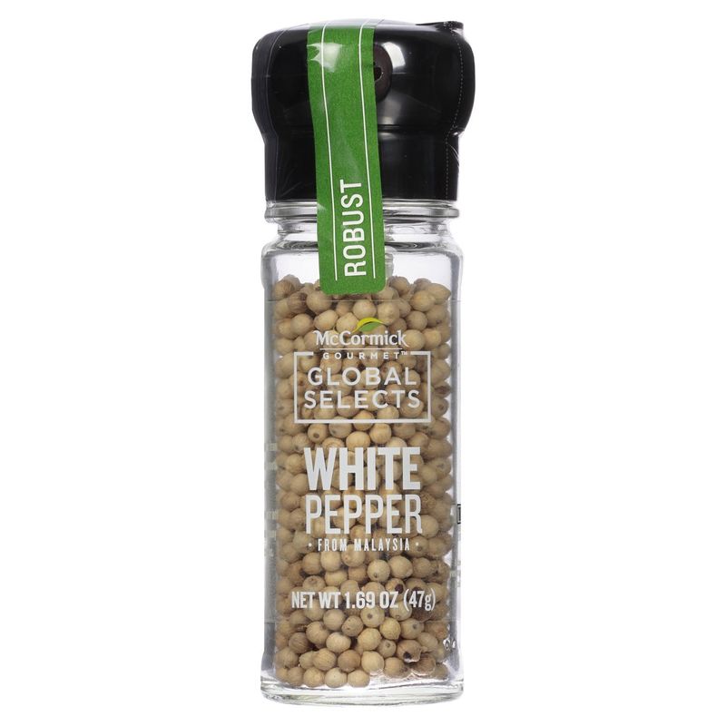 McCormick Gourmet Global Selects Robust White Pepper, 1.69 oz