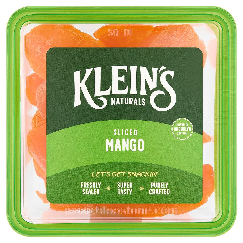 Klein's Naturals Sliced Mango, 6 oz