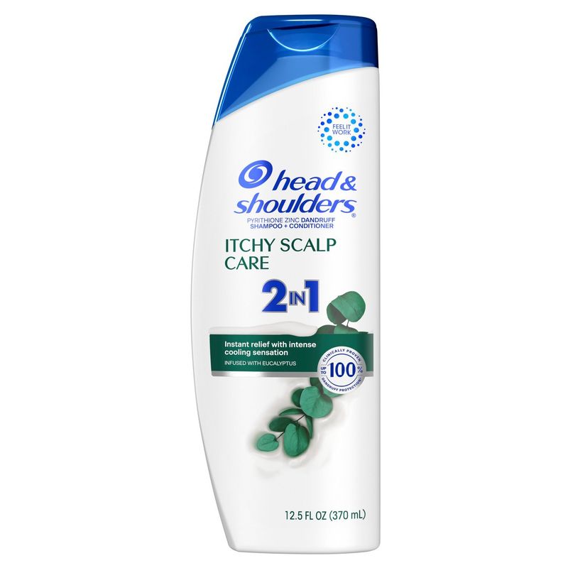 Head and Shoulders 2 in 1 Dandruff Shampoo and Conditioner, Anti-Dandruff Treatment, Itchy Scalp Ca