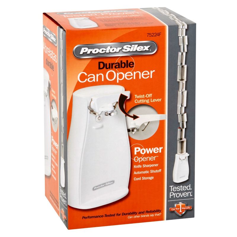 Proctor Silex Power Opener Durable Can Opener