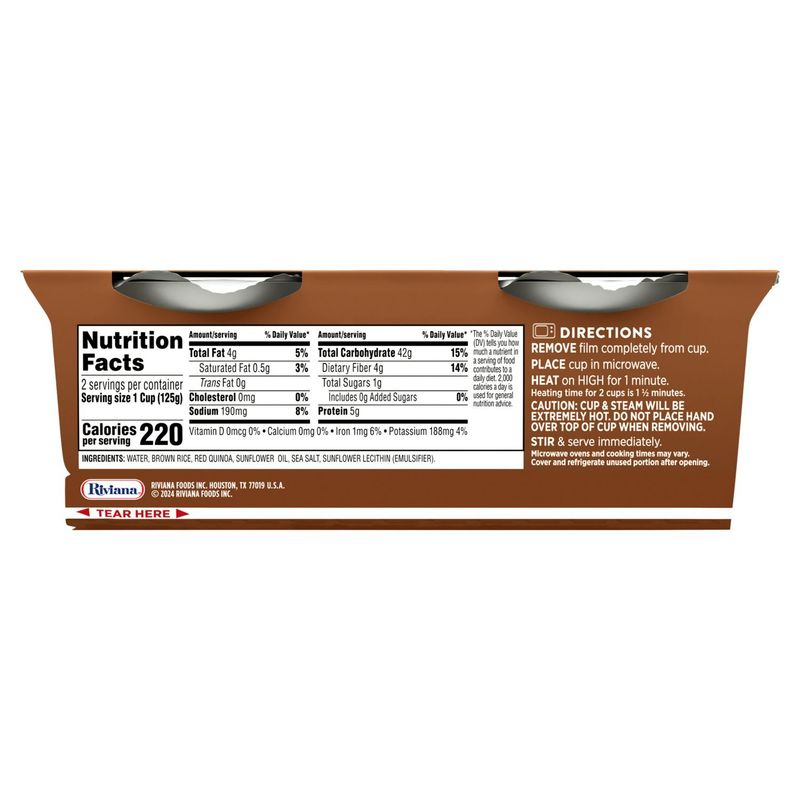 Minute Ready to Serve Brown Rice &amp; Quinoa Cups, Gluten-Free, 8.8 oz