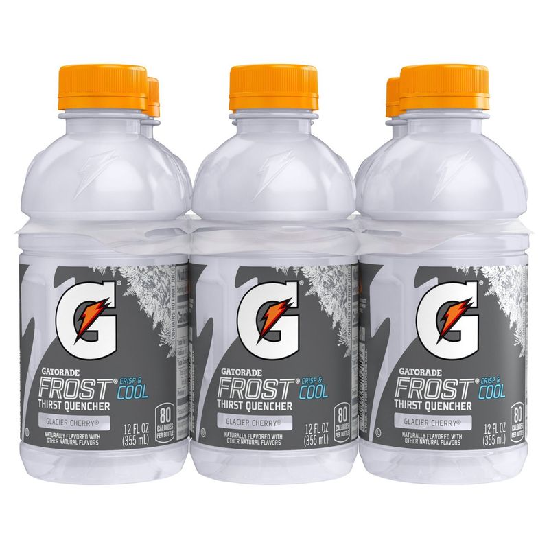 Gatorade Frost Glacier Cherry Thirst Quencher, 12 fl oz, 6 count