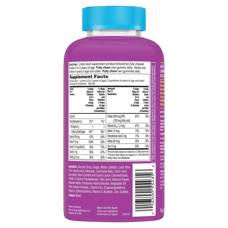 Flintstones Complete Gummies Children's Multivitamin Supplement, 180 count