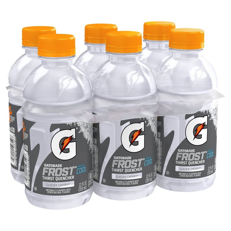 Gatorade Frost Glacier Cherry Thirst Quencher, 12 fl oz, 6 count