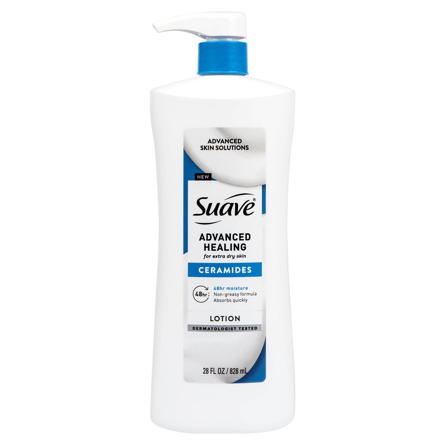 Suave Advanced Healing Ceramides Lotion, 28 fl oz