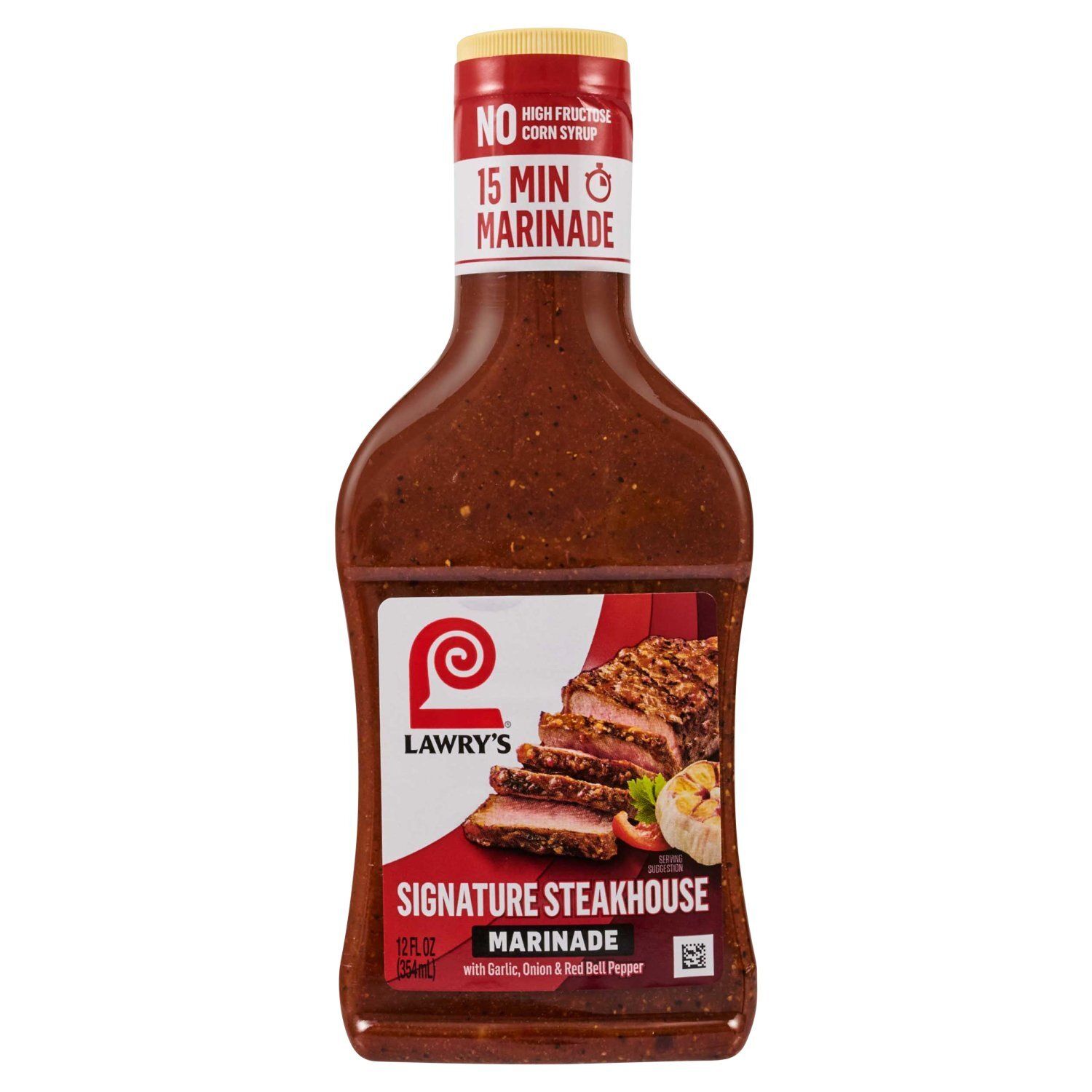 Lawry's Signature Steakhouse Marinade, 12 fl oz