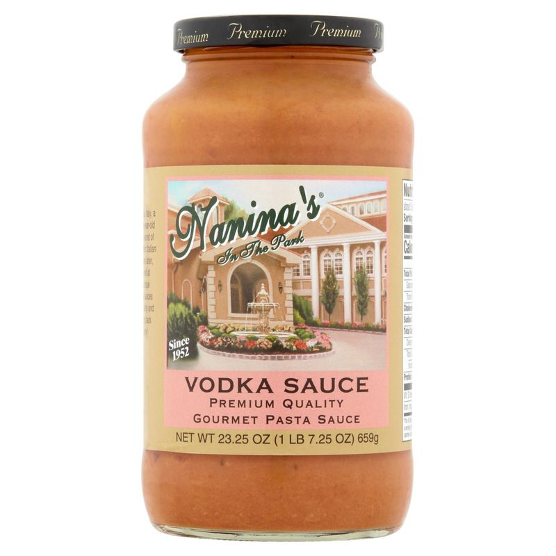 Nanina's In The Park Vodka Sauce Premium Quality Gourmet Pasta Sauce, 23.25 oz