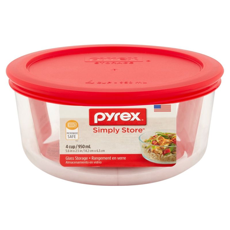 Pyrex Simply Store 4 Cup Glass Storage