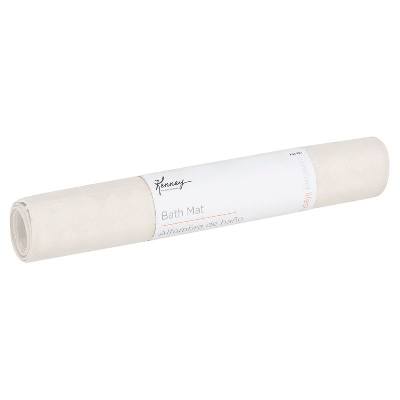 Kenney Home Off White Bath Mat