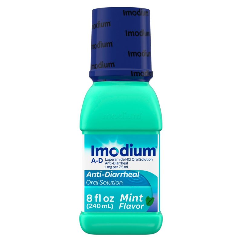 Imodium Mint Flavor Anti-Diarrheal Oral Solution, 8 fl oz