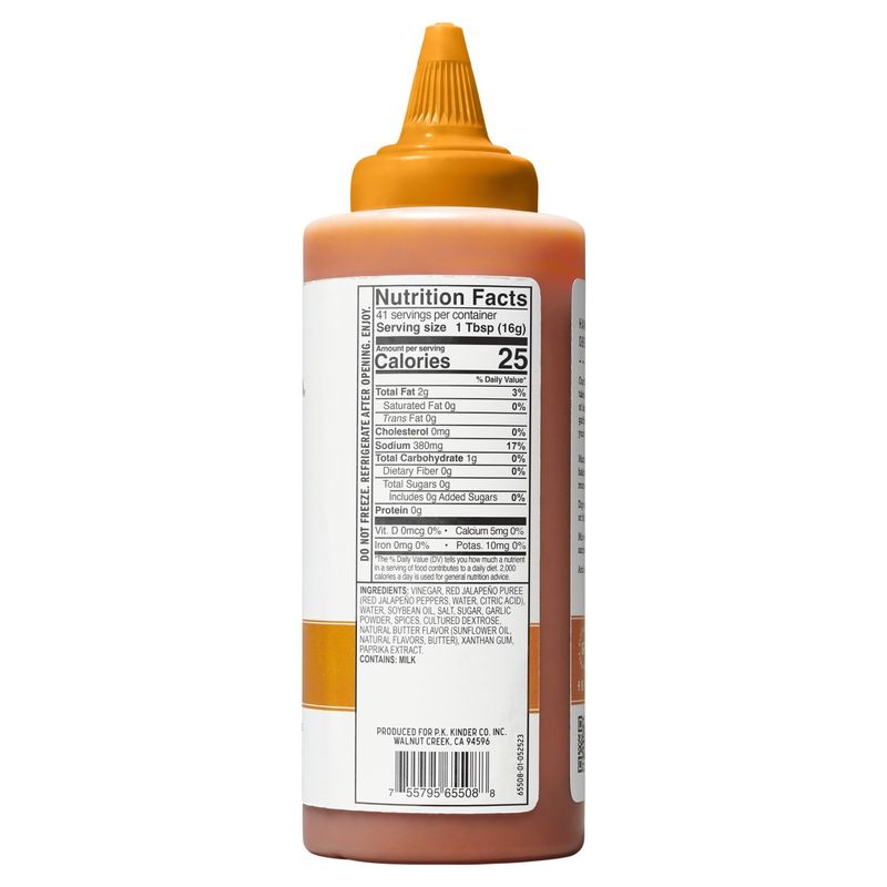 Kinder's Buttery Buffalo Wing Sauce &amp; Dip, 14.2 oz