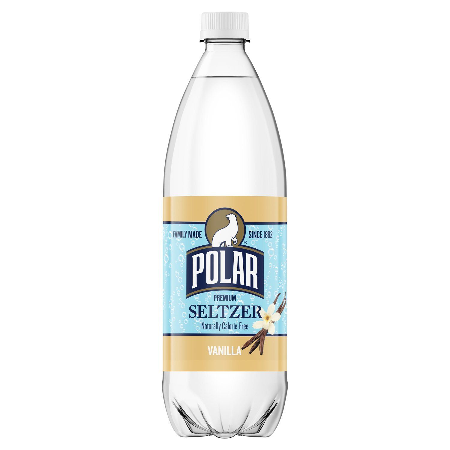 Polar Premium Vanilla Seltzer, 33.8 fl oz
