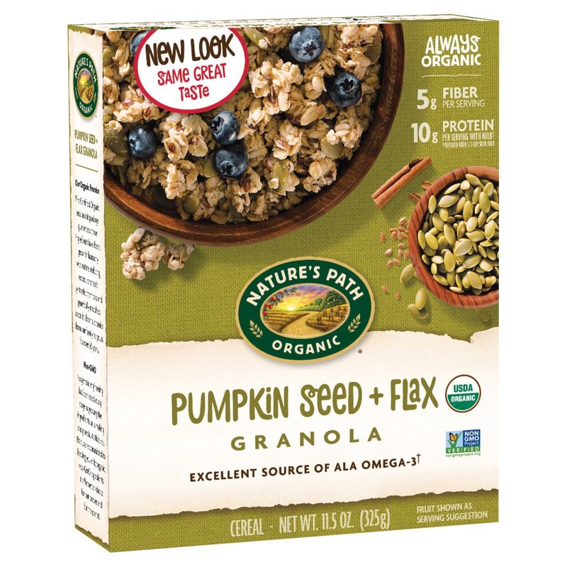 Nature's Path Pumpkin Seed Plus Flax Granola, 11.5 oz