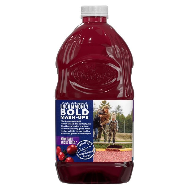 Ocean Spray CranxGrape Grape Cranberry Flavored Juice Drink, 64 fl oz