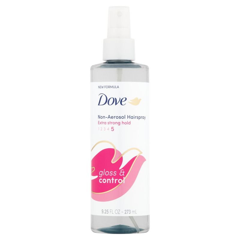 Dove Gloss &amp; Control Non-Aerosol Hairspray, 9.25 fl oz