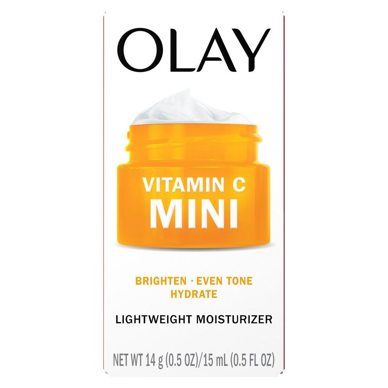 Olay Regenerist Vitamin C Face Moisturizer, Trial Size, Brightening Cream